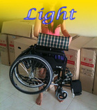 Light wheelchair as demonstrated